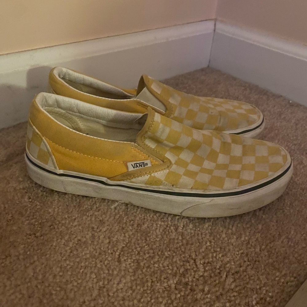 Checkerboard classic slip-on Vans